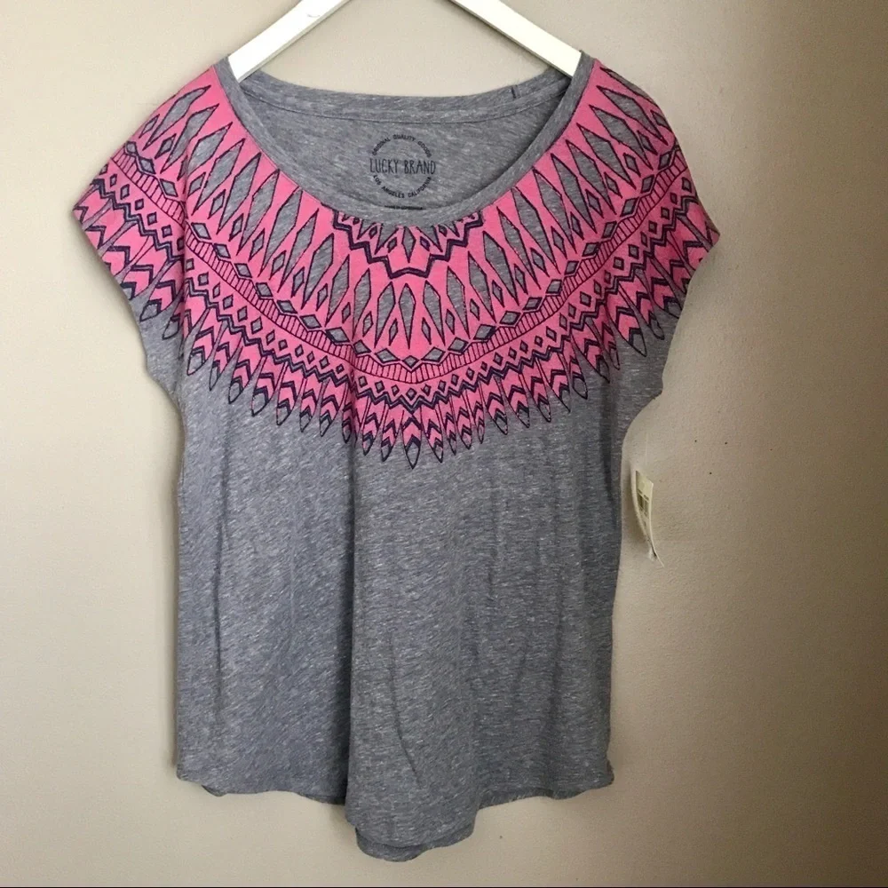 Lucky Brand pink wing